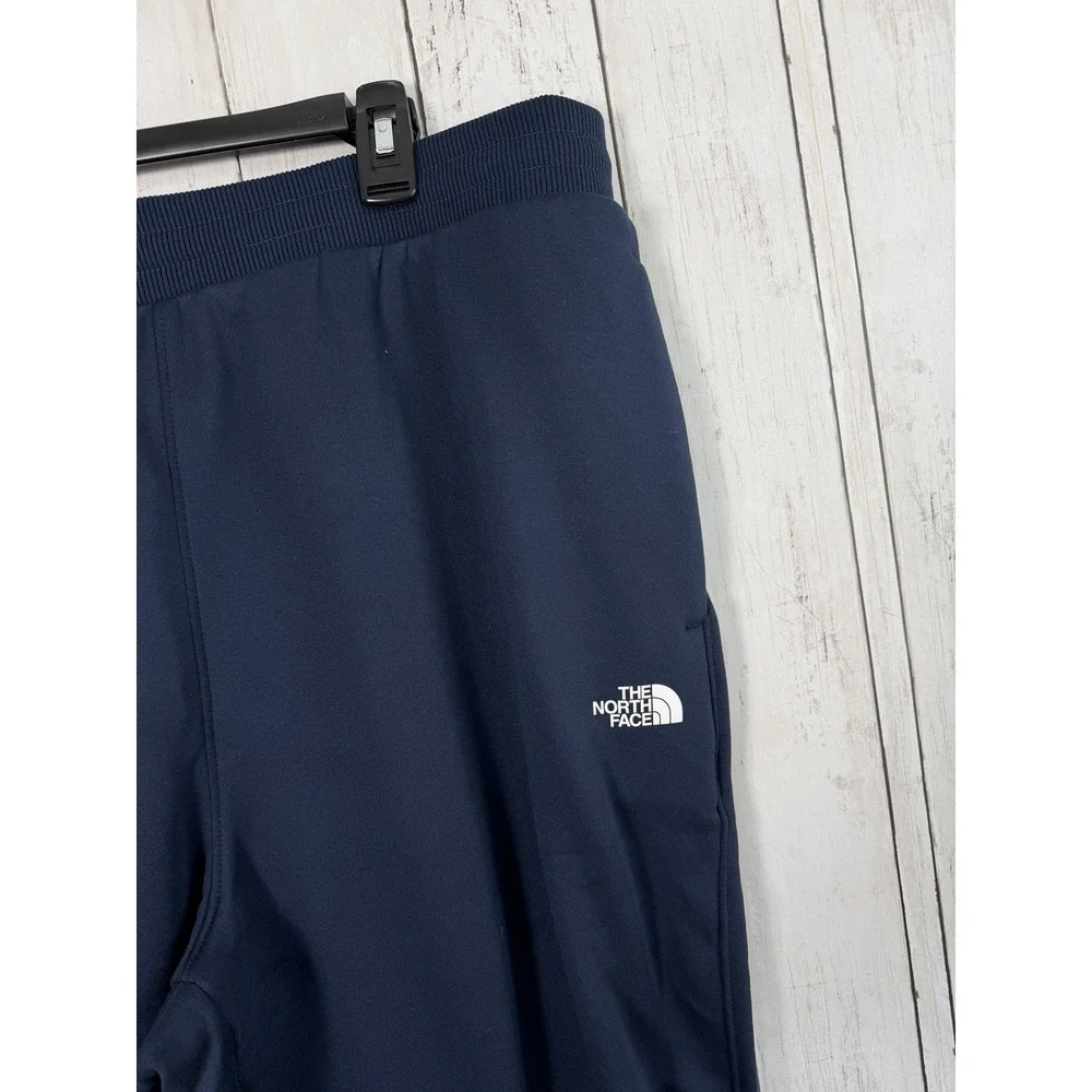 Men's The NorthFace Perfect Fleece Joggers Regular Fit Navy Size XL